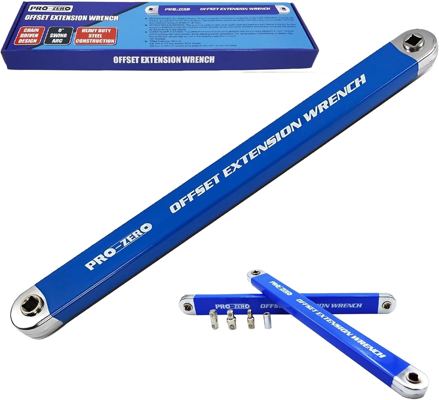 Speedpro Offset Extension Wrench - Pro Zero Offset Extension